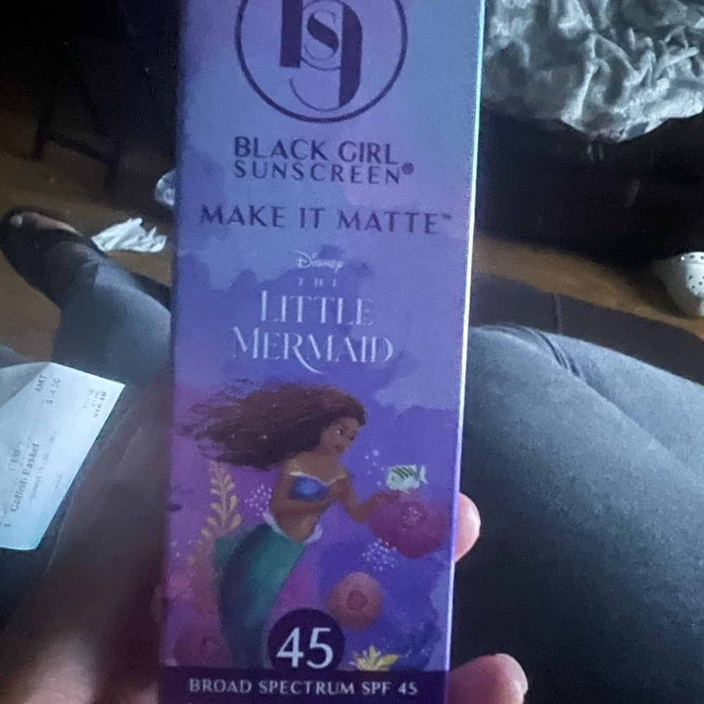 Black Girl Sunscreen * Limited Edition * Little Mermaid MATTE